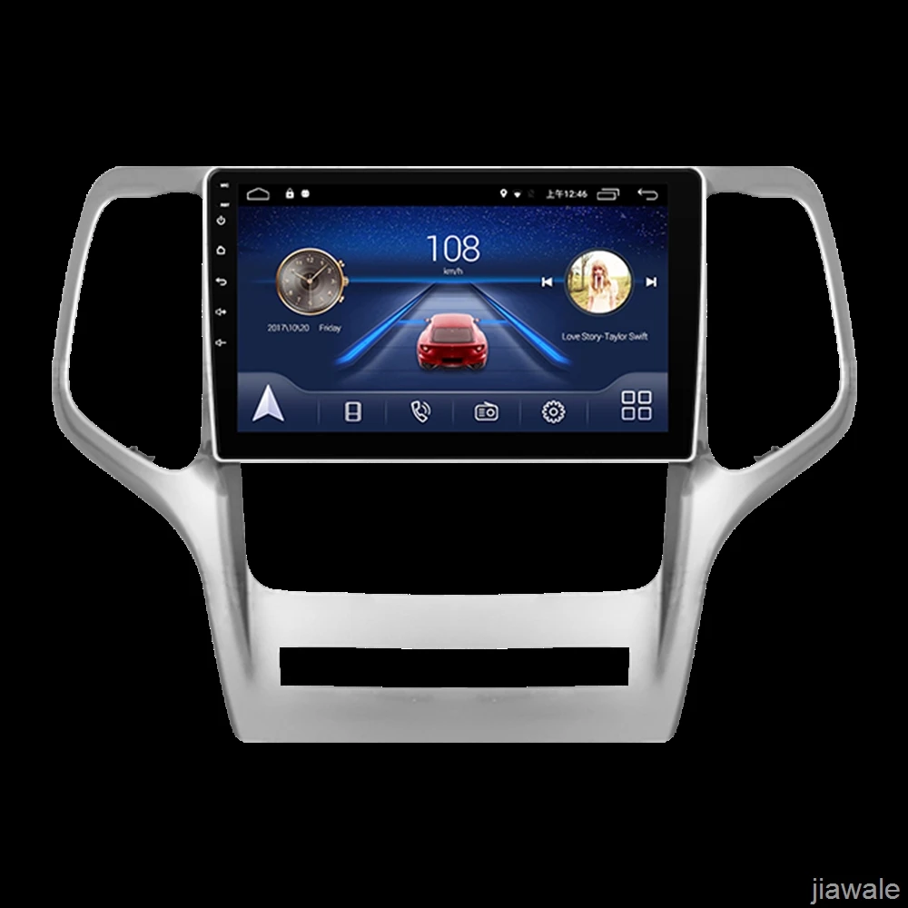 

9" octa core Android 10 1280*720 QLED screen Car GPS Navigation for Jeep Grand Cherokee 2008-2013
