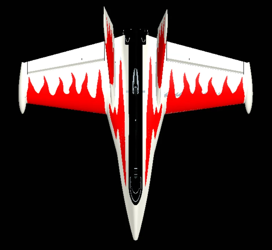 EPO самолёт Stinger T750 T780 750 мм Wingspan летающие крылья толкатель гоночный самолет