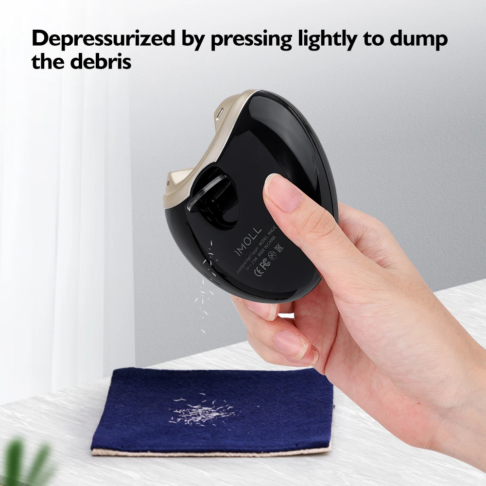 Умная машинка для стрижки ногтей профессиональный электрический триммер с