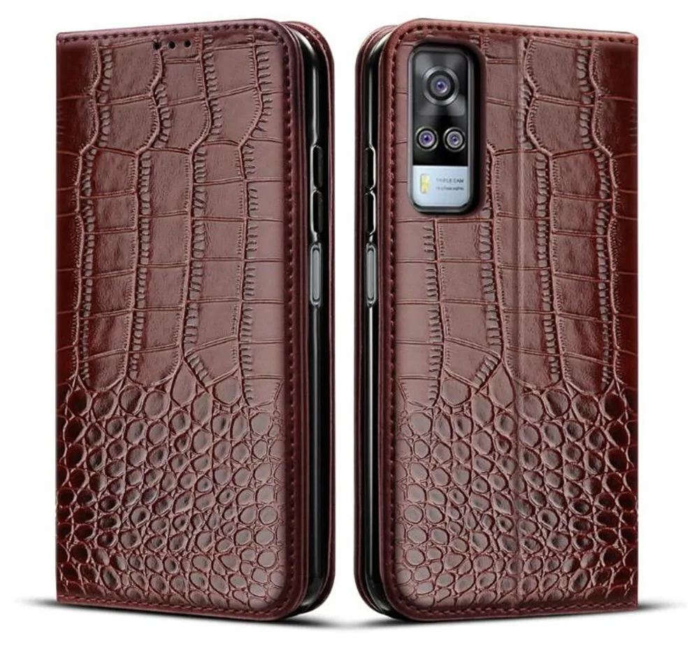 

Кожаный чехол-книжка для VIVO Y72 Y52S 5G Y51 Y70 2020 Y31 2021 Y73S Y11S Y12S Y20 Y51S Y70S Y50 Y9S Y91 Y12