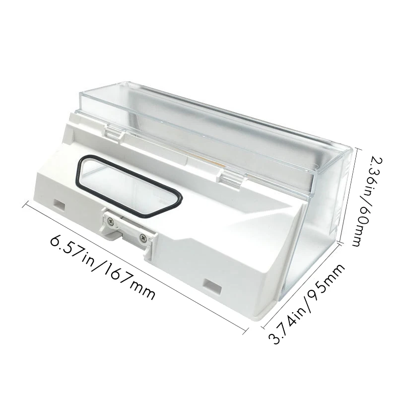 

Dust Box Parts for Xiaomi Robotic Roborock S55 S51 S50 Vacuum Cleaner Robot Dustbin Box with Filter Accessroies