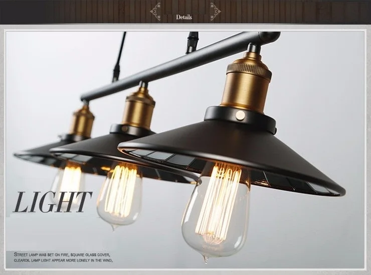 LukLoy Лофт Hanglamp Ретро кованого железа винтажные люстры Промышленный регулируемый шкив Лофт подвесные лампы подвесной светильник
