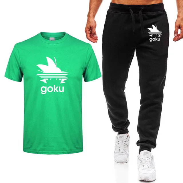 Футболка мужская с забавным аниме Драконий жемчуг Z хлопок Повседневная модная