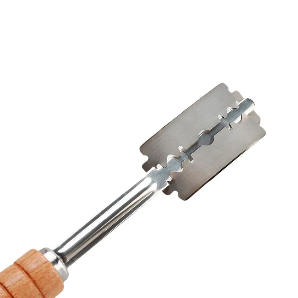 Bread Arc Curved Knife Bakers Blade Baking Slashing Tool Wood Handle Dough Making Cutter Accessor Pastry Tools Accessory | Дом и сад