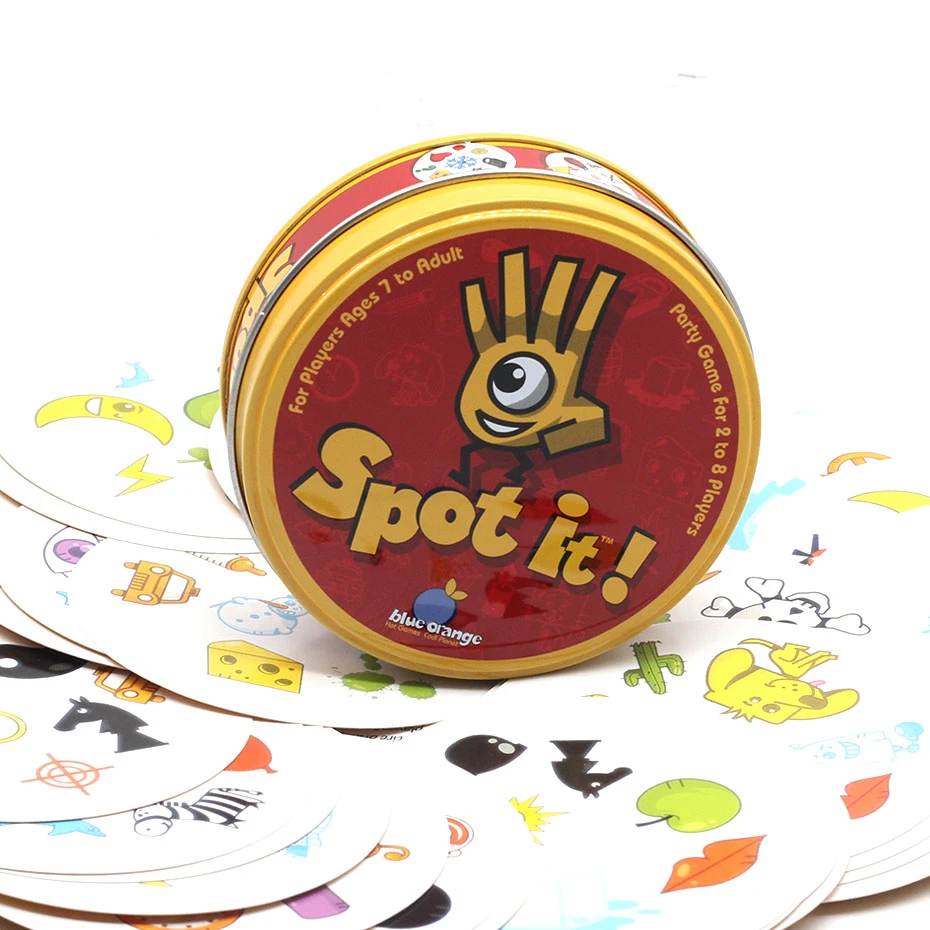 Spot it и dobble карточная игра настольная для Dobbles Детские карты походная