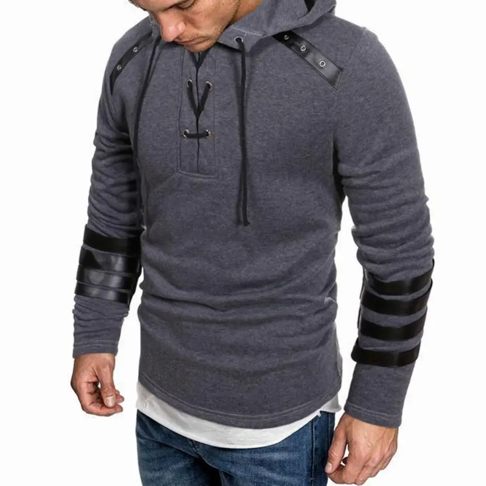 

Потрясающая Весенняя рубашка из искусственной кожи, тонкая мужская толстовка, Красивая весенняя рубашка