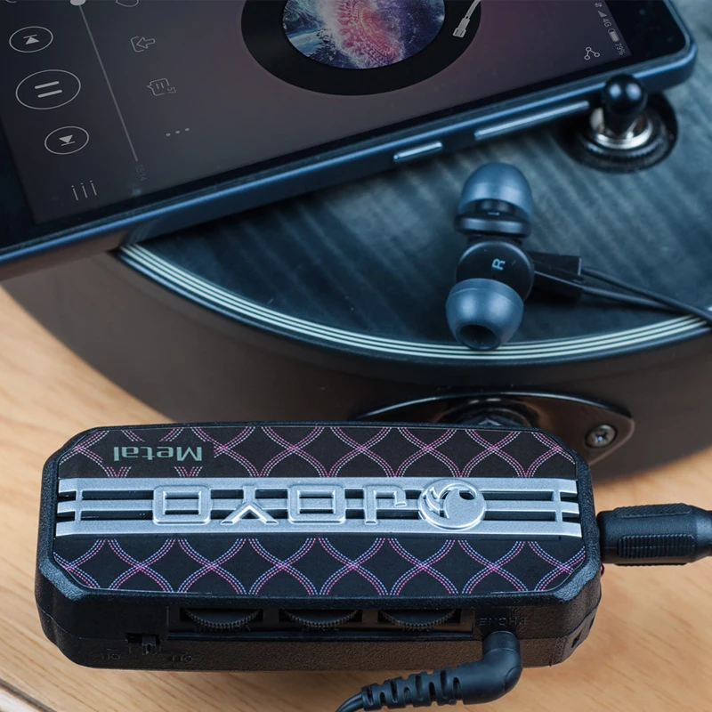 joyo ja 03 elektrische gitarre verstärker metall sound tragbare mini kopfhörer amp für musical instrument gitarre zubehör teile fr