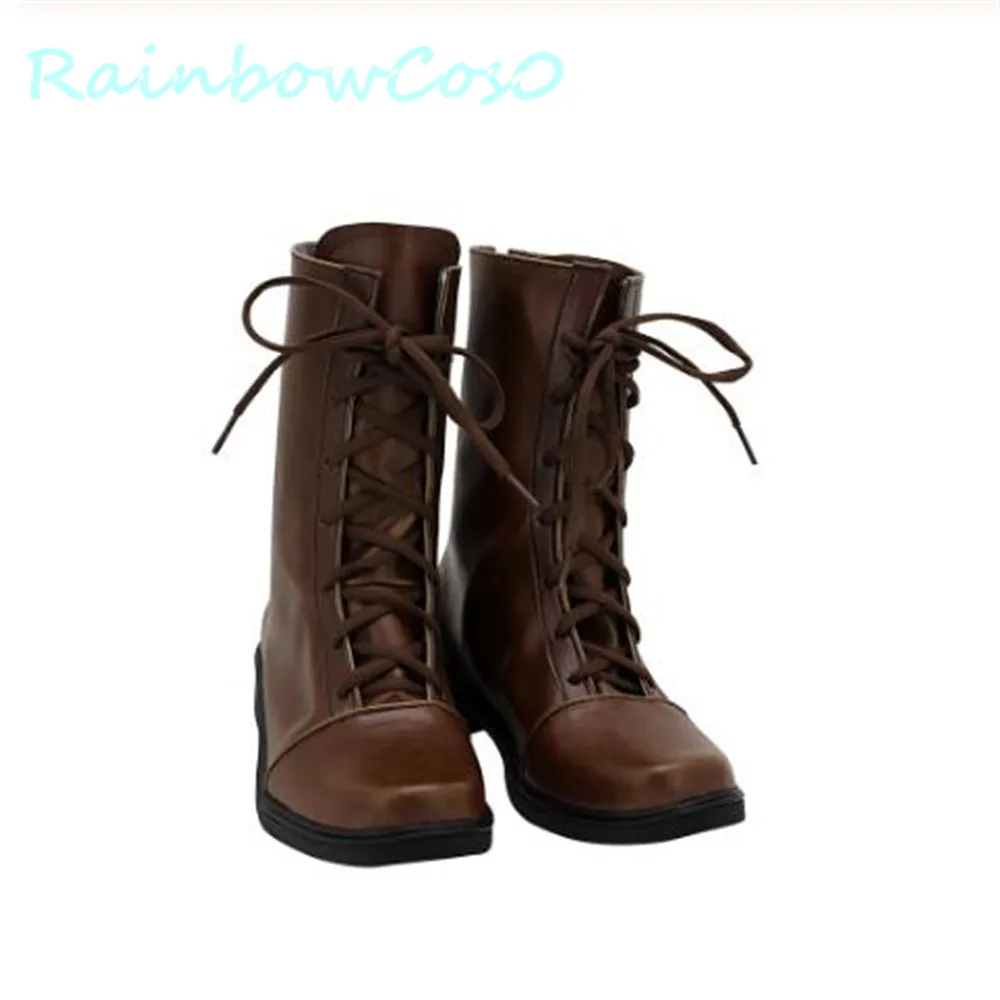 FF15 коричневые туфли для косплея финальная фантазия сапоги аниме-Хэллоуина из