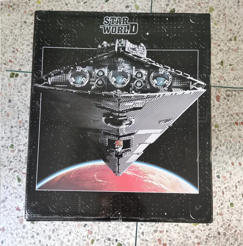 Звезда совместима с 75252, имперский Звездный Разрушитель UCS fightors, 81098 кубики, развивающие игрушки, подарки