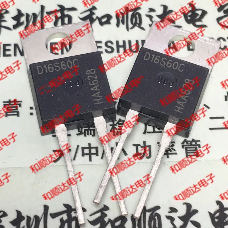

Original New / 5pcs / IDT16S60C D16S60C TO-220 16A 600V