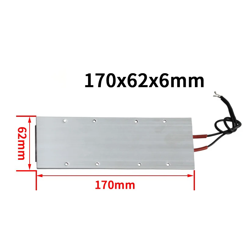 220V 170x62 мм с наружной резьбой PTC нагревательный элемент постоянного Температура