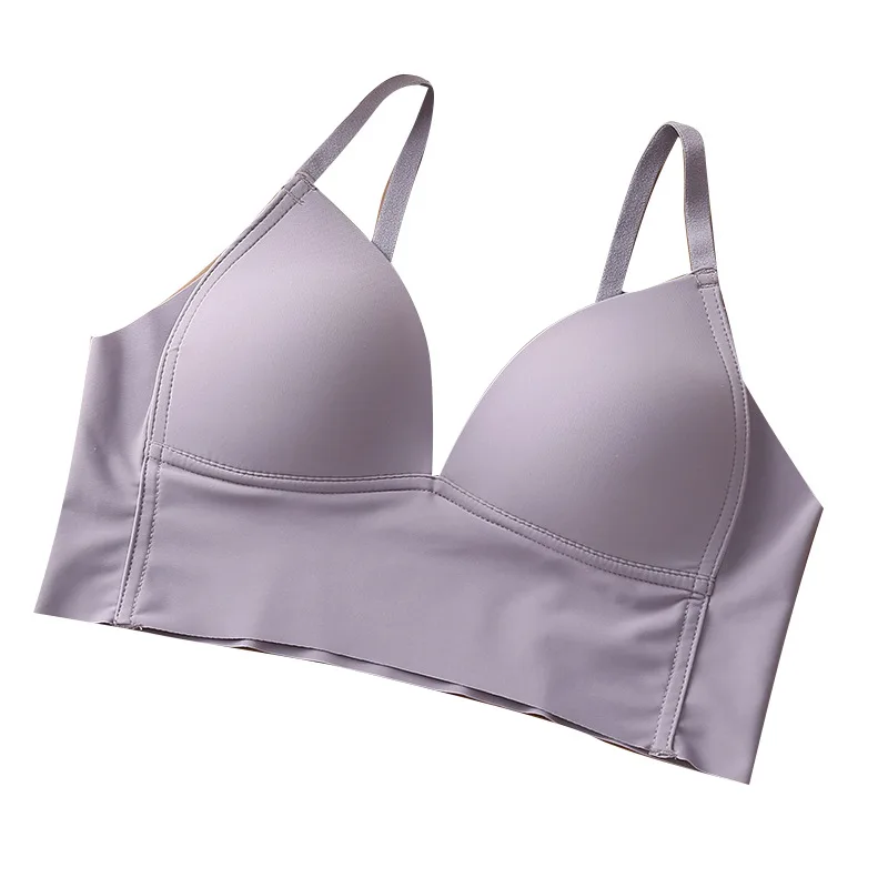 

Women Sexy Beauty Underwear Sleep Tops Comfortable Seamless Bra And Breathable Movement Lady's Lingerie Set/2PCS Lingerie