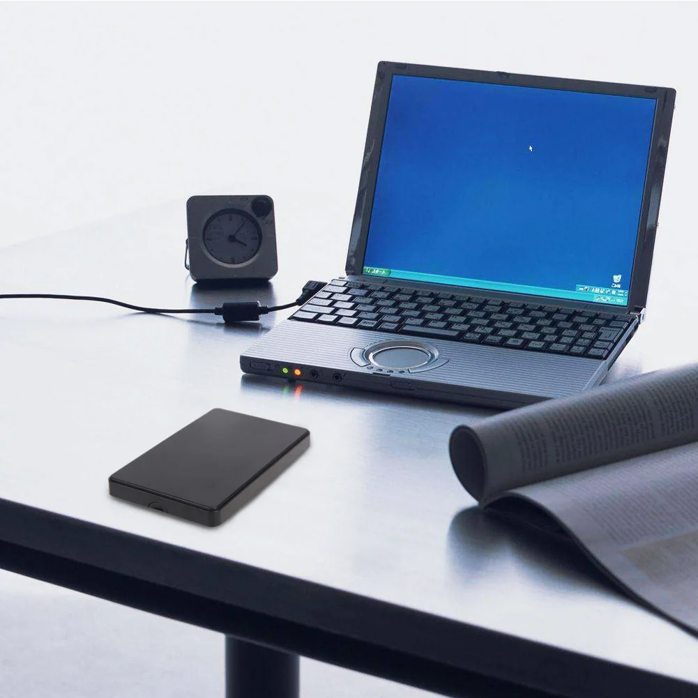 2 5 дюймов SATA USB 3 0 SSD адаптер Коробка для жесткого диска внешний корпус Тетрадь