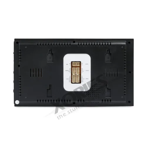 HOMSECUR 7 &quotСвободные Руки Видео и Аудио Смарт Дверной + Черный монитор для квартиры