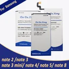 Аккумулятор для Samsung Galaxy Note 2 3 3mini 4 5 8 Note8 N9500 Note5 N9200 Note4 N9100 N910X Note3 N9000 N7505 Note2 N7100