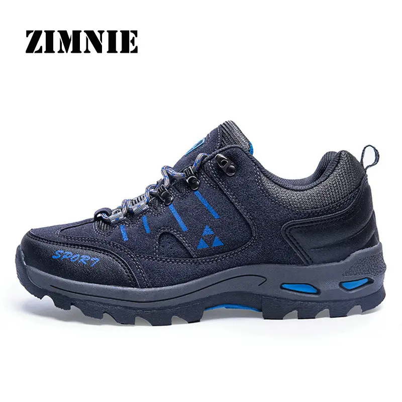 

ZIMNIE New Classics Style Men Hiking Shoes Unisex Outdoor Walking Woman Sneakers Comfortable Lace Up Mountain Climbing Shoes