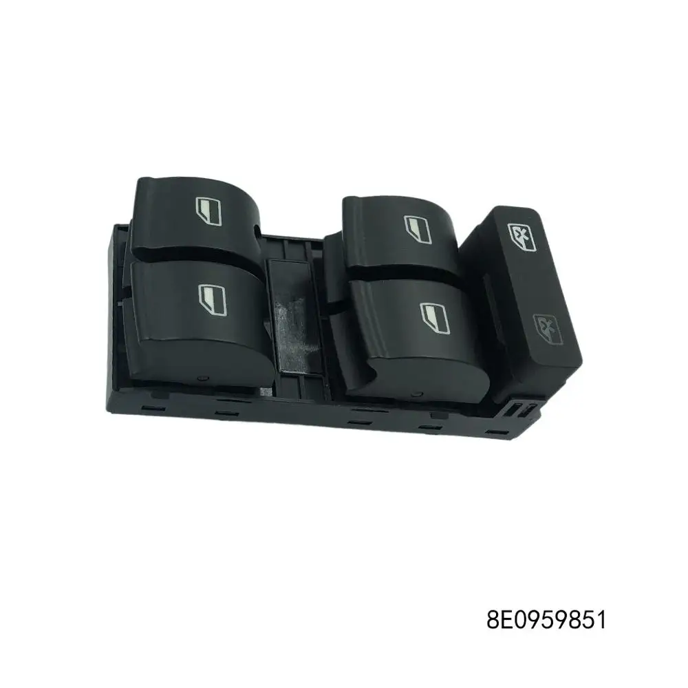 Кнопка управления стеклоподъемником Esirsun для Audi A4 S4 B6 B7 RS4 Seat Exeo 8E0959851 8E0 959
