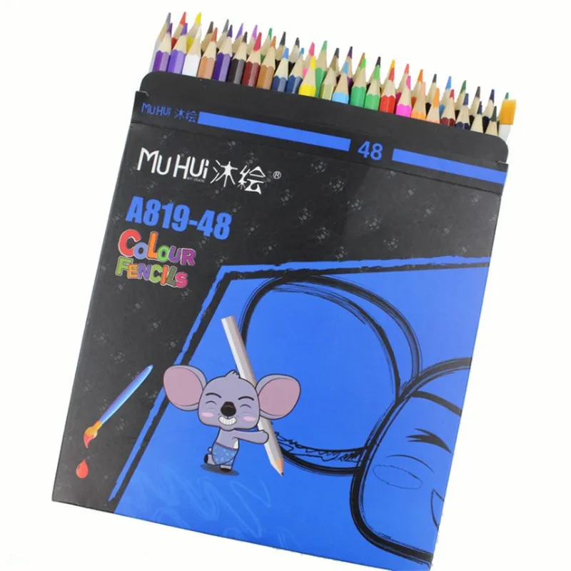 48 цветов безопасный нетоксичный индонезийский свинцовый водорастворимый