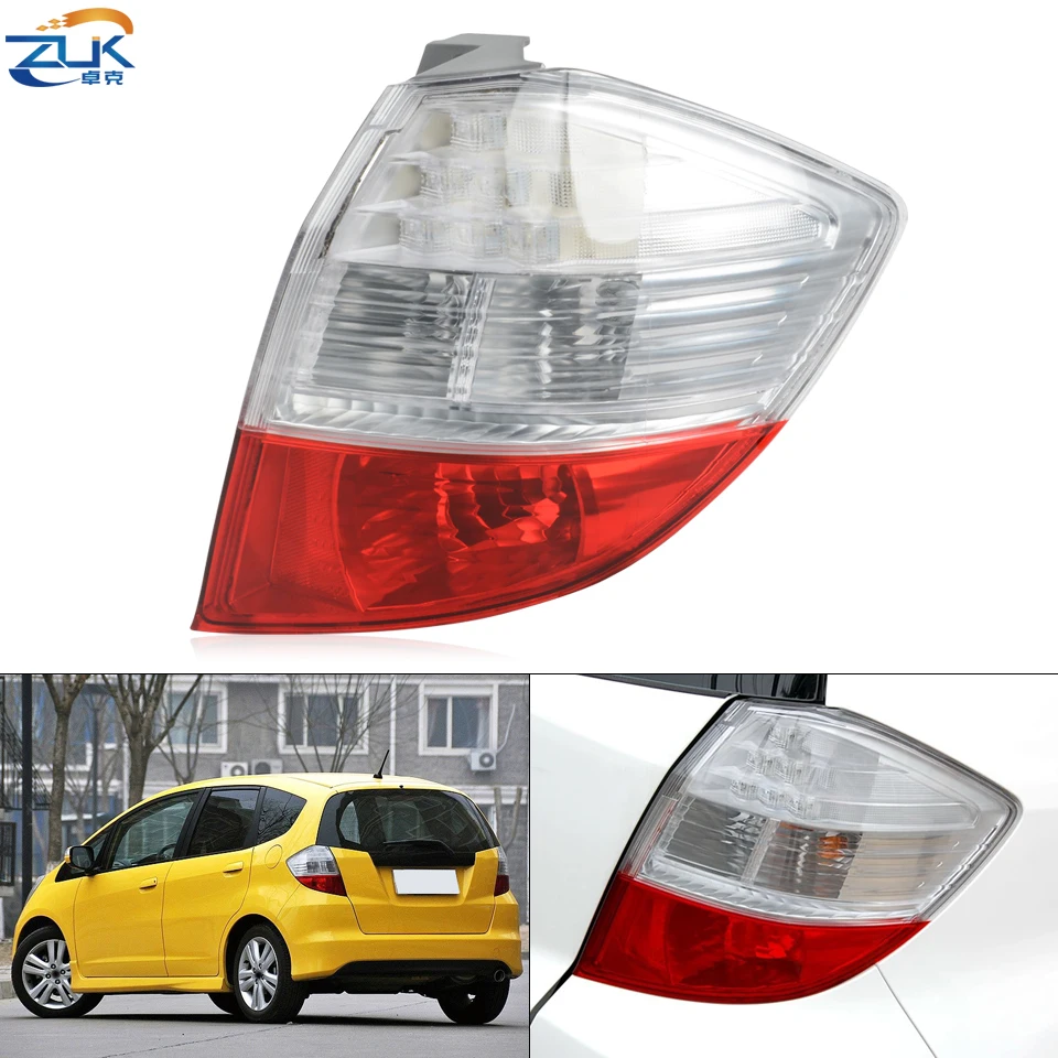 ZUK хвост светильник для HONDA FIT JAZZ 2009 2010 2011 GE6 GE8 задний стоп сигнал и резервное