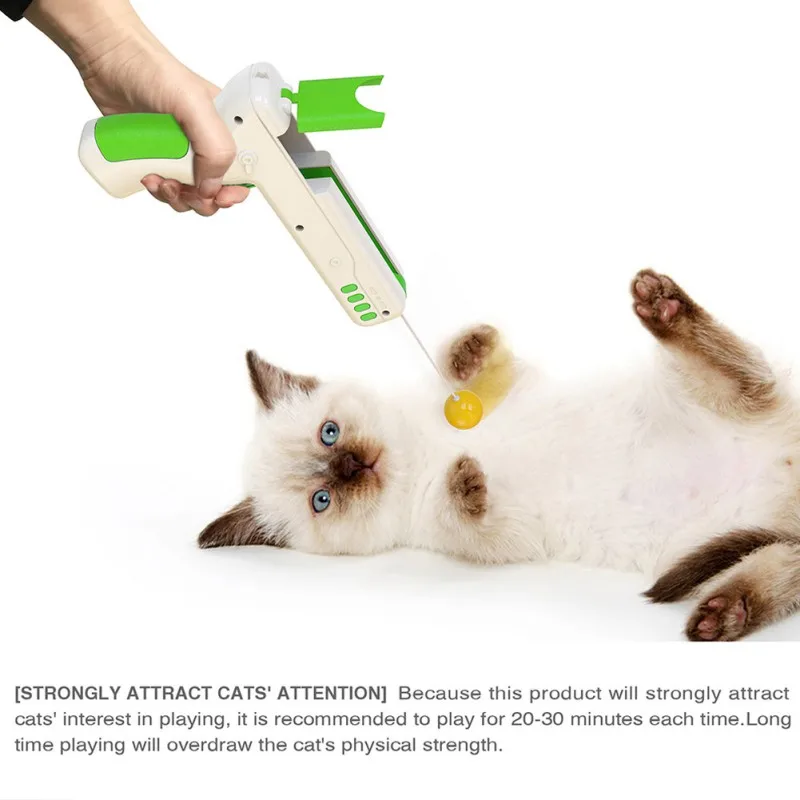 

Pet Funny Cat Stick That Can Rebound Funny Cat Stick Toy for Cats Kitten Exercise Interactive Game Cat Interactive Toys