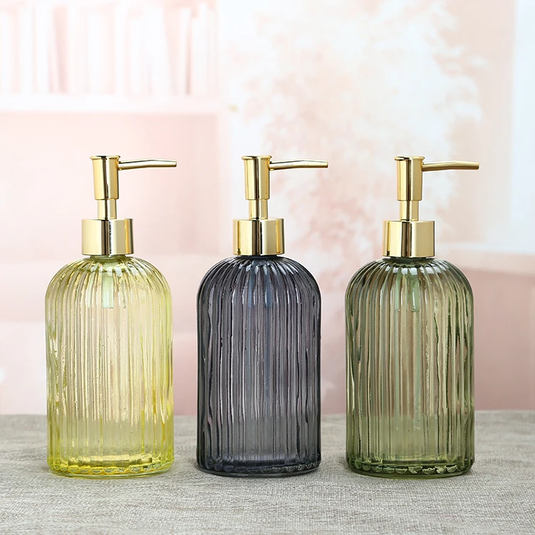 500 мл украшение для ванной стеклянная ручная бутылка антисептика Тип