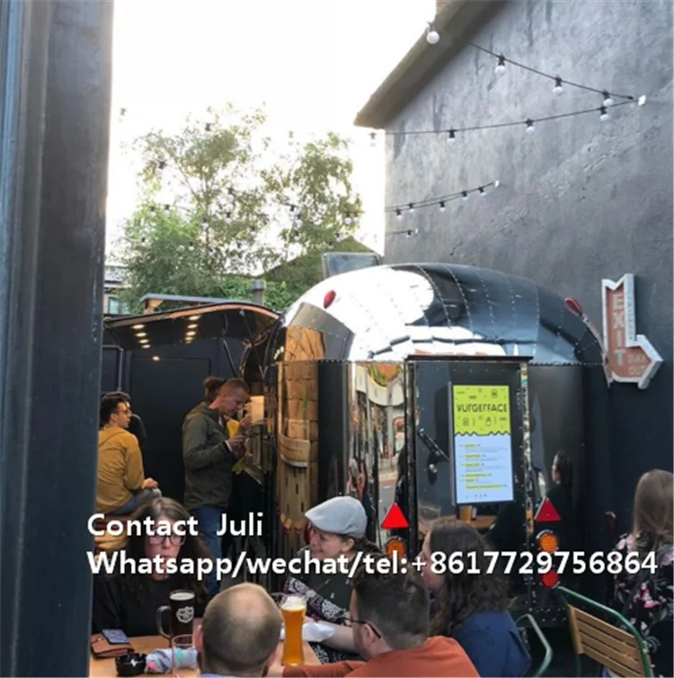 Полностью нержавеющая сталь hig качество 4 м длина мобильный грузовик