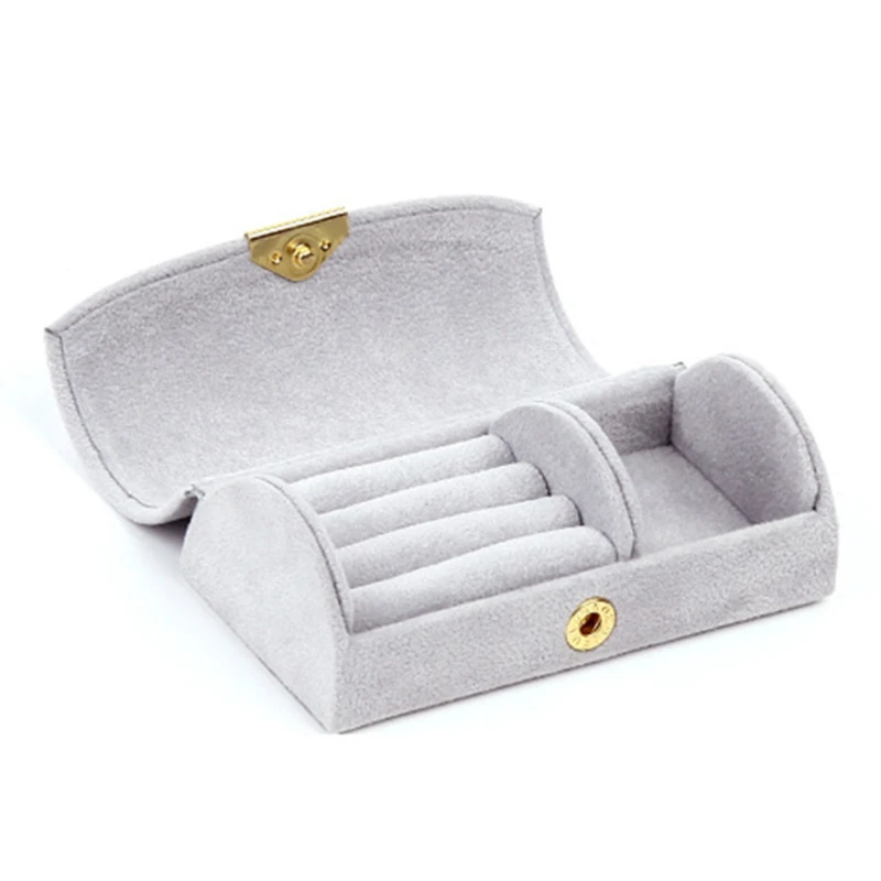 

Jewelry Box high-quality Beaded Velvet Travel Portable Jewelry Storage Bags Bracelet Earrings Jewelry Storage Boxes