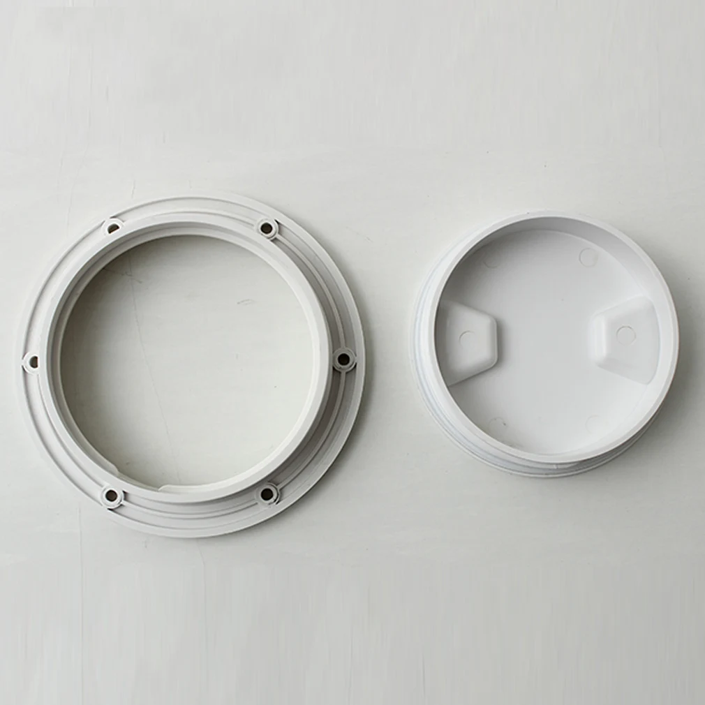 

ABS Plastic Round Access Hatch Cover Lid Deck Plate Anti-slip Panel Boat / Marine Replacement Parts 4"/6"/8" Diameter Available
