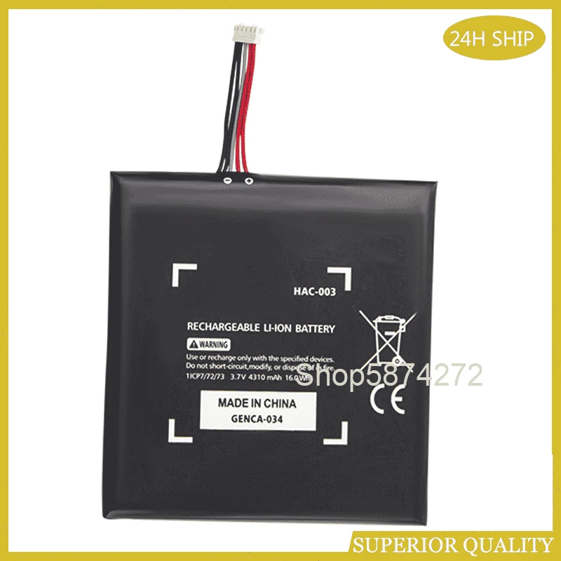 

HAC-003 Battery Replacement Repair for Nintend Nitendo Switch Console 3.7V 4310mAh Li-ion Rechargeable Batteries