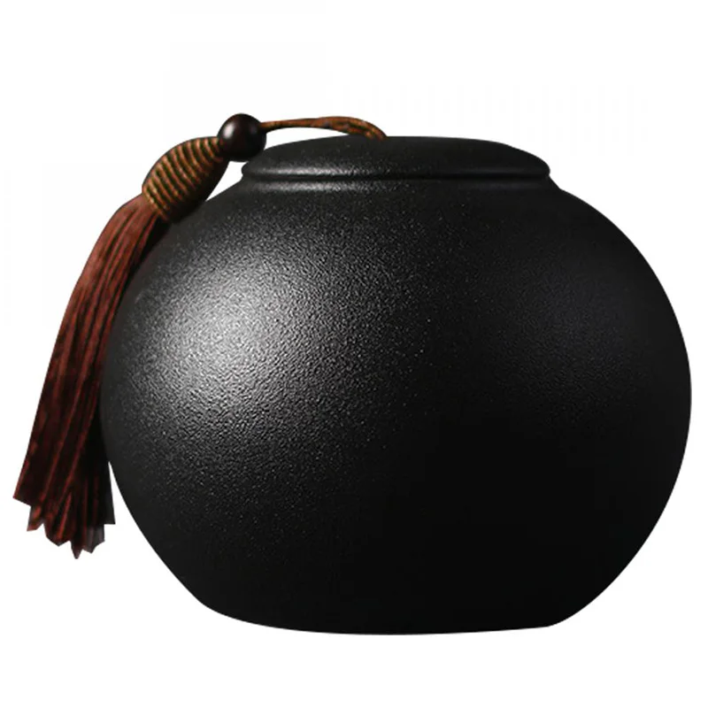 

Ceramics Ash Urn Sealed Cremation Funeral Ashes Keepsake Animals Pet Cat Memorial Suitable Home Fireplaces Burial Urns Ceramic