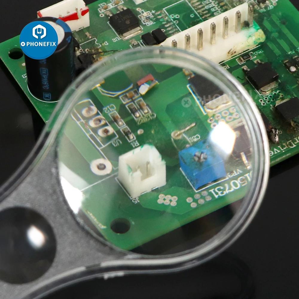 

Прозрачное увеличительное стекло, 10 шт./лот, 25 мм, портативное пластиковое мини-стекло из ПММА, акриловые игрушки, увеличительное стекло для ...