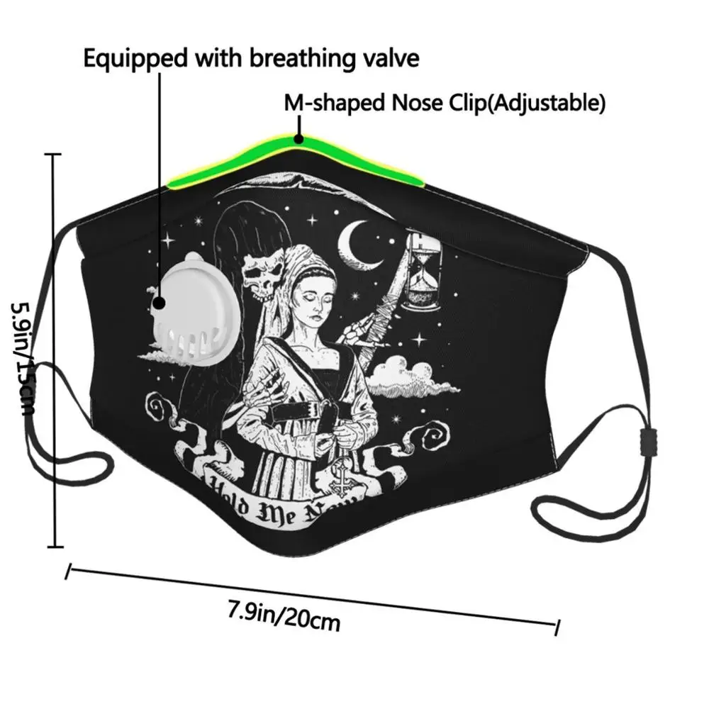 

Kids Men Women Face Mask HOLD ME NOW GOAST Reusable Shield Protection Fishing Breathing Cooling Designs Under Eye Masks Dog