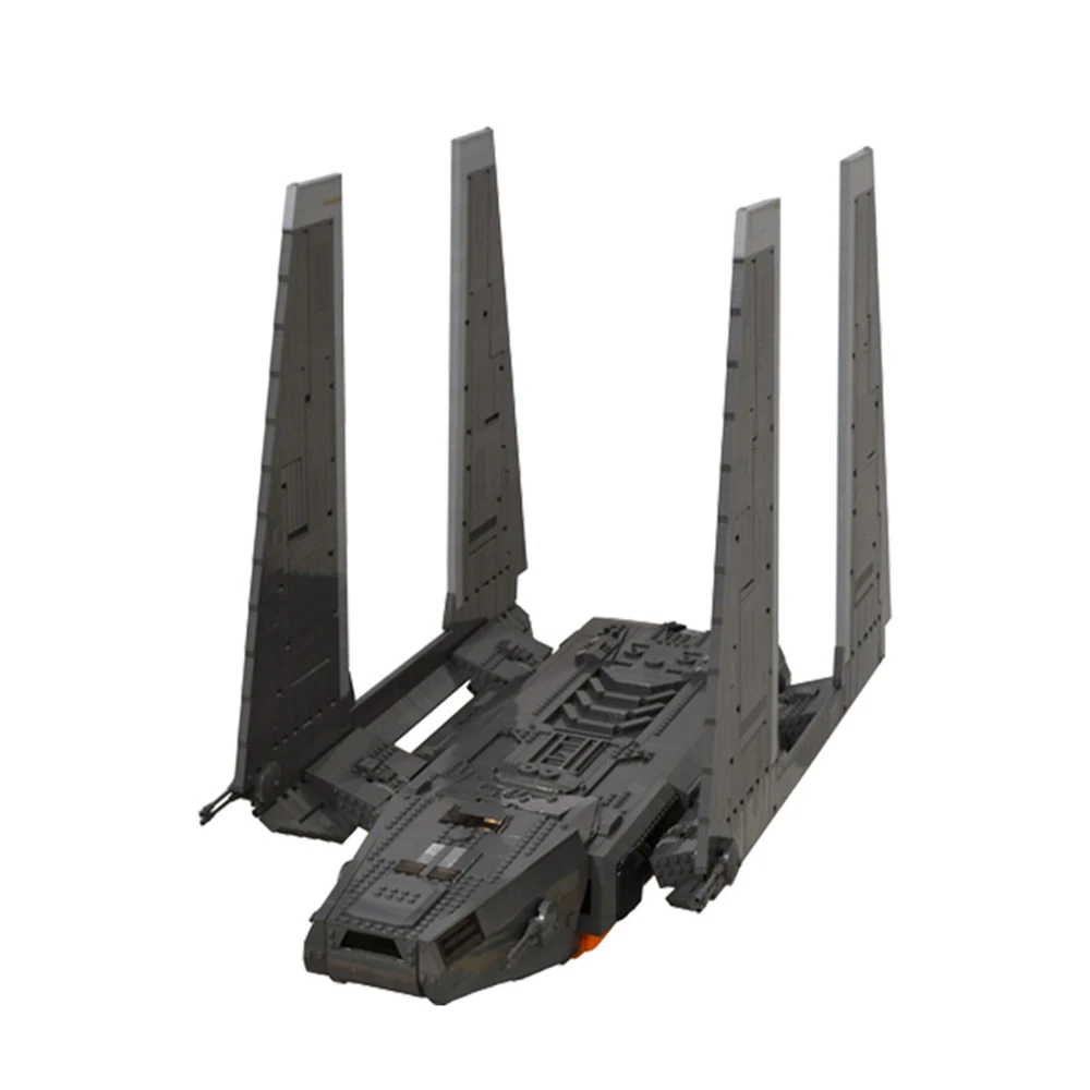 

MOC Blocks Star Space UCS Zeta Class Cargo Shuttle Compatible ISD Monarch Set Imperial Star Destroyer Kids Toys Gifts