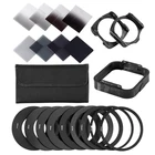 Фильтр для камеры, градиентная нейтральная плотность, градиентная квадратная смола, фотокольца, держатель, система Cokin P Series для DSLR