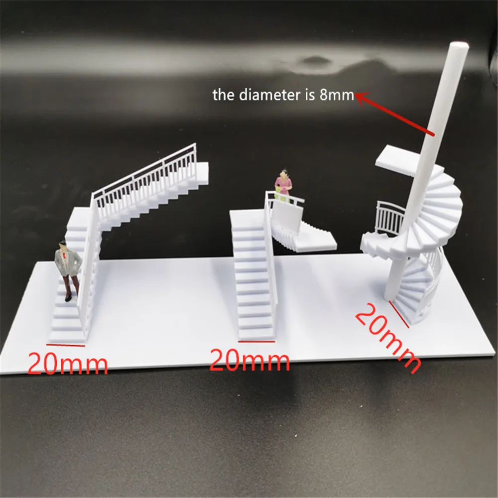 20 шт./лот новая модель масштаб 1/50 строительные лестницы материал для панелей