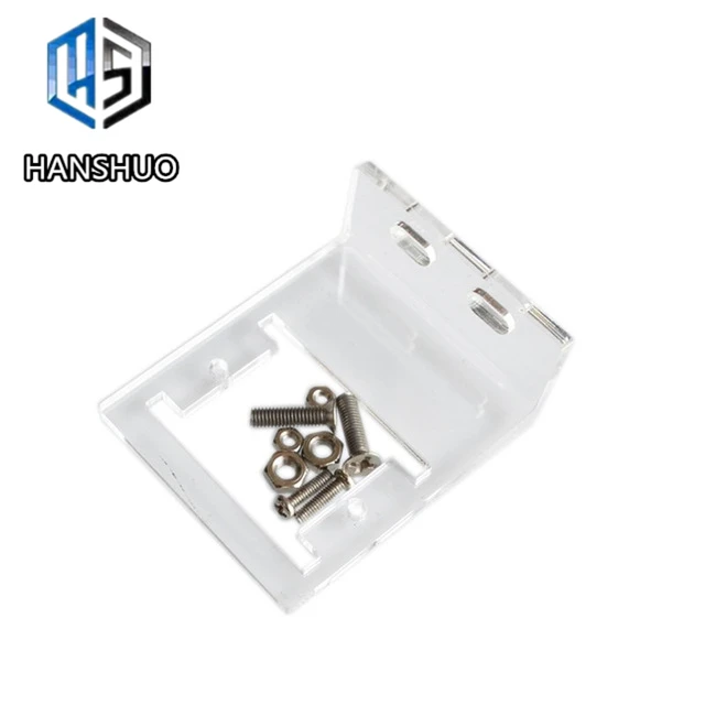 1 шт. HC-SR501 HC-SR505 AM312 Регулировка ИК пироэлектрический инфракрасный Мини PIR модуль датчик движения переключатель детектор модульный кронштейн - Цвет: HC-SR501 Bracket
