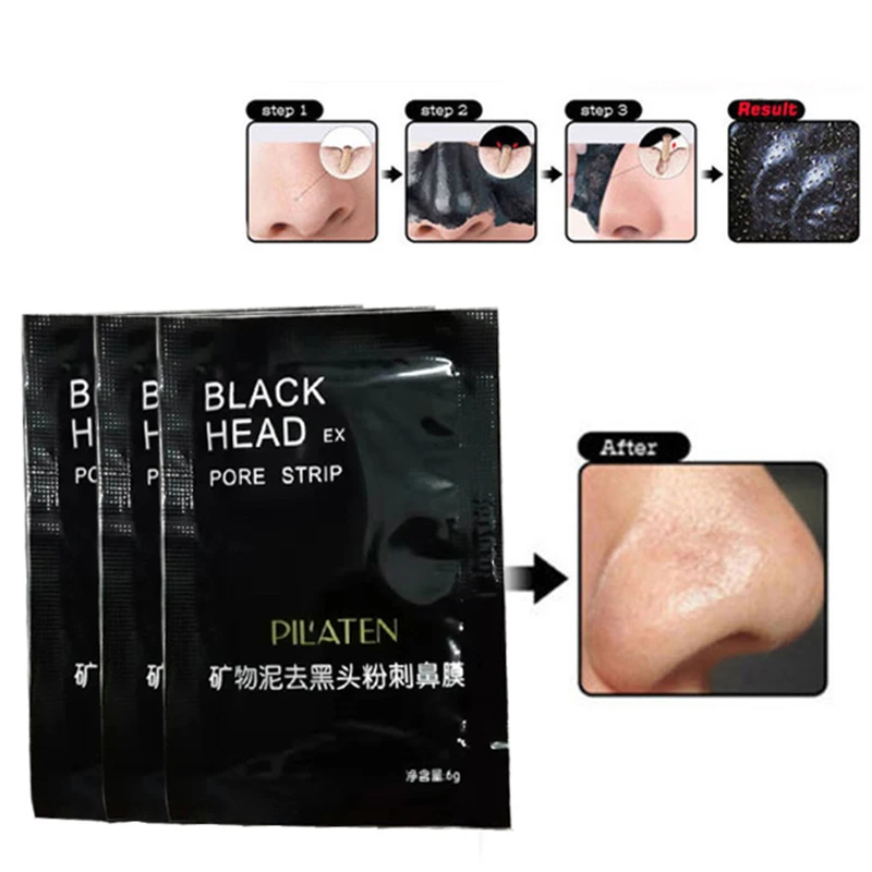 2 шт. удаление черных точек полоска для носа пор маска удаления акне очистка