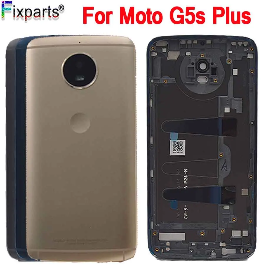 Новинка Крышка батарейного отсека для Motorola Moto G5S Plus XT1803 задняя крышка XT1802 XT1806