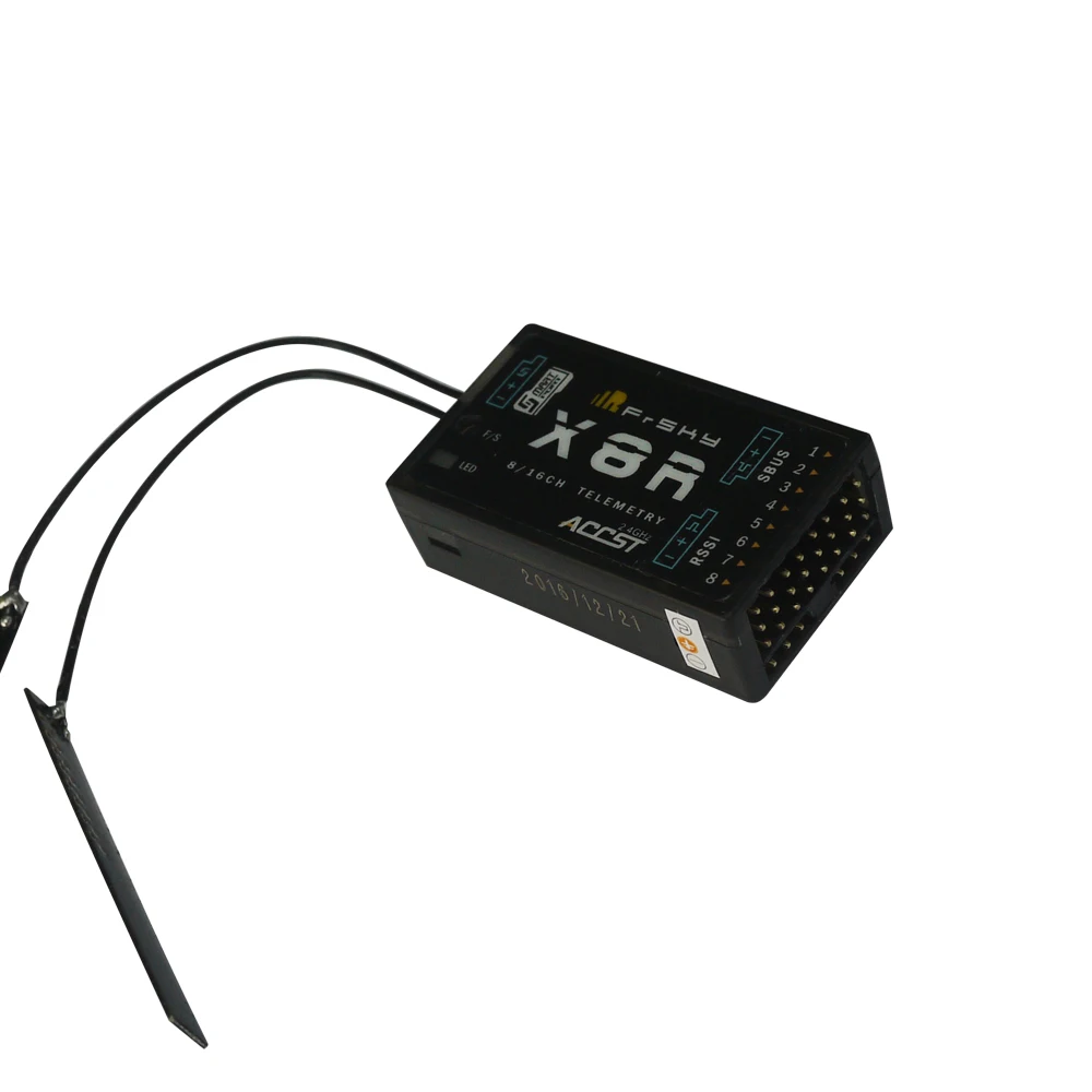 5 шт. FrSky 2 4G S. Порт 8/16ch телеметрический приемник X8R для Taranis X9D-антенна PCB | Игрушки и