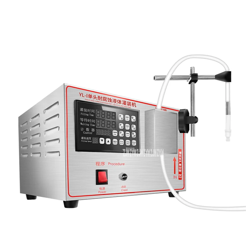 

YL-I автоматическая машина для наполнения 5л Жидкостная дозирующая стеллажная машина из нержавеющей стали магнитный насос смарт-панель