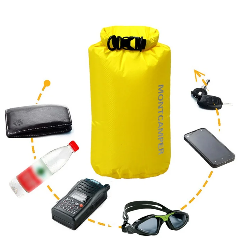 Waterproof Dry Bag 30D Nylon Diamond Grid Ultralight Drifting Swimming Debris Clothes Sleeping Storage Bags | Спорт и развлечения
