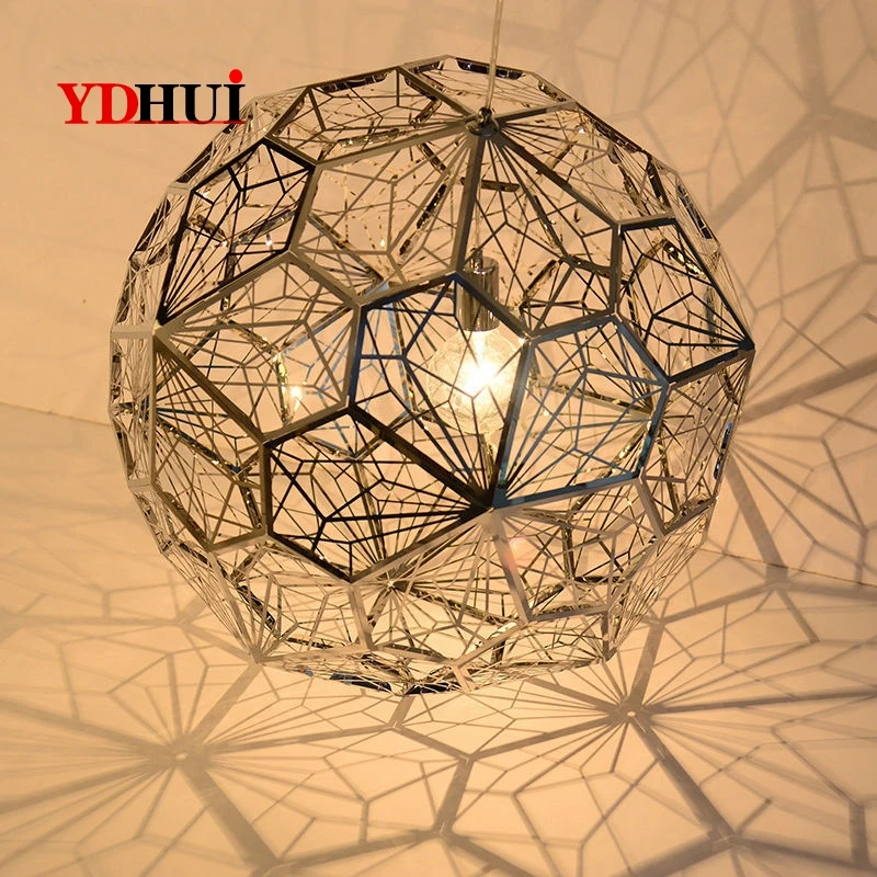 E27 Реплика веб-Etch современный подвесной светильник лампа для гостиной кабинета