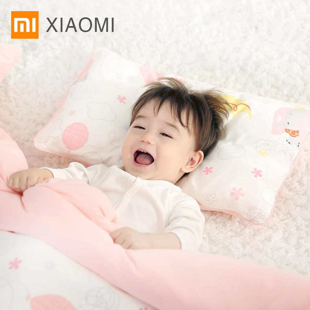 XIAOMI MIJIA детское постельное белье детский термостат стеганая Подушка комплект из 2