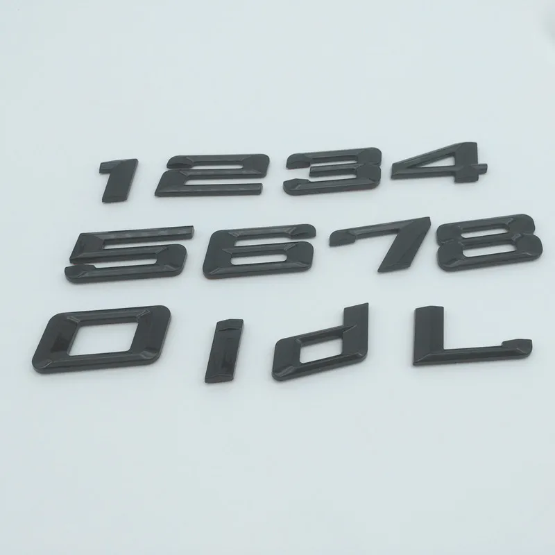 1pcs ABS 7 Series 725i 728i 730i 735i 740i 725d 728d 730d 735d 740d 745d car Letter Rear trunk Decals Emblem badge sticker Decal |