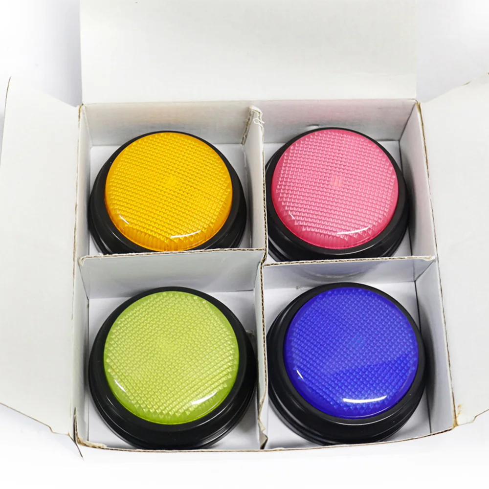 Записываемая кнопка вызова зуммер ответа со светодиодной функцией Детская