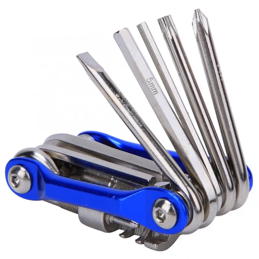 11 в 1 набор многофункциональных инструментов для ремонта велосипеда с цепным