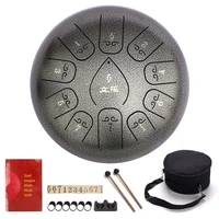 12 inch healing drum 11 notes steel tongue drum for relax and meditation lotus drum set worry free handpan instrument
