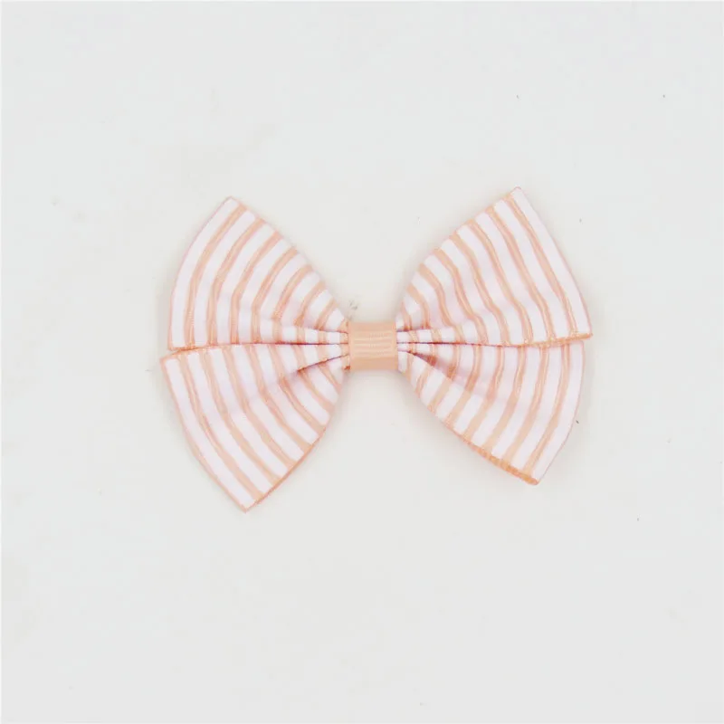 Color 8 20 шт./лот твердого Бутик Grosgrain ленты для девочек с маленьким бантом; резинка для волос, обтянутая тканью; зажим для галстука лента для волос, бабочка Сделай Сам DIY бигуди для волос Аксессуары Лучший подарок - Цвет: Color 8