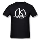 Мужская Винтажная футболка с коротким рукавом и логотипом Kaamelott