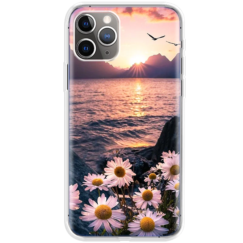 

Nice View Soft Silicone Case For iPhone SE 2020 6 6s 7 8 Plus 12 Pro Max 11 Pro Max X XR XS Max Mini Back Cover Shell Cases Fund
